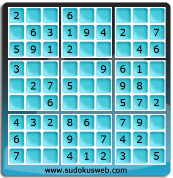 Sudoku de Nivel Muy Fácil Sudoku de Nivel Muy Fácil