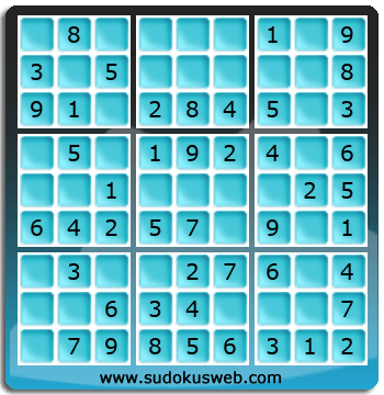 Sudoku de Nivel Muy Fácil Sudoku de Nivel Muy Fácil
