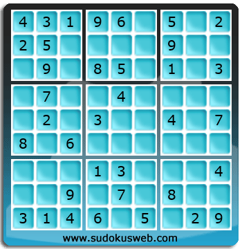 Sudoku de Nivel Fácil Sudoku de Nivel Fácil