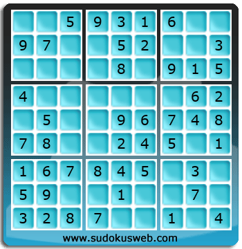 Sudoku de Nivel Muy Fácil Sudoku de Nivel Muy Fácil