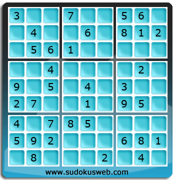 Sudoku de Nivel Fácil Sudoku de Nivel Fácil