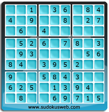 Sudoku de Nivel Muy Fácil Sudoku de Nivel Muy Fácil
