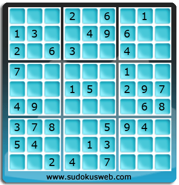 Sudoku de Nivel Fácil Sudoku de Nivel Fácil
