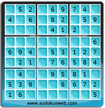 Sudoku de Nivel Muy Fácil Sudoku de Nivel Muy Fácil