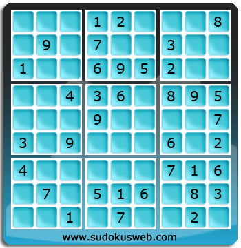 Sudoku de Nivel Fácil Sudoku de Nivel Fácil