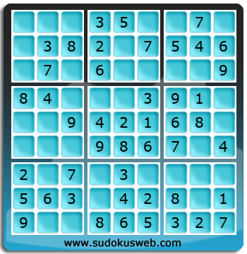 Sudoku de Nivel Muy Fácil Sudoku de Nivel Muy Fácil