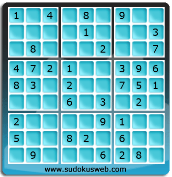 Sudoku de Nivel Fácil Sudoku de Nivel Fácil