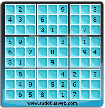Sudoku de Nivel Fácil Sudoku de Nivel Fácil