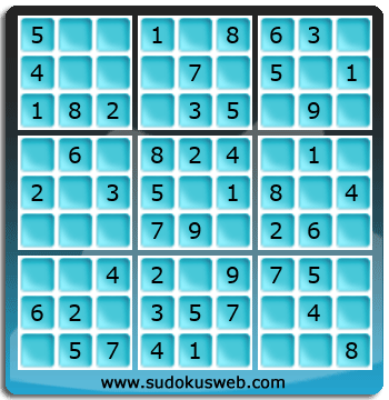 Sudoku de Nivel Muy Fácil Sudoku de Nivel Muy Fácil