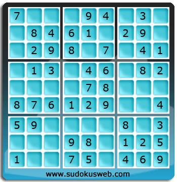 Sudoku de Nivel Muy Fácil Sudoku de Nivel Muy Fácil