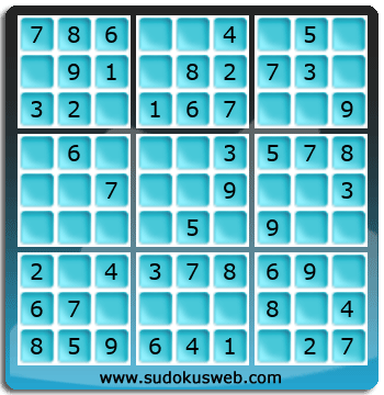 Sudoku de Nivel Muy Fácil Sudoku de Nivel Muy Fácil