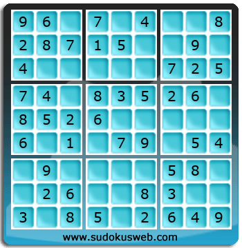 Sudoku de Nivel Muy Fácil Sudoku de Nivel Muy Fácil