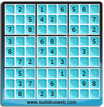 Sudoku de Nivel Fácil Sudoku de Nivel Fácil