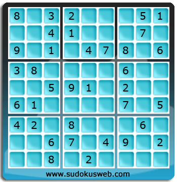 Sudoku de Nivel F&aacute;cil