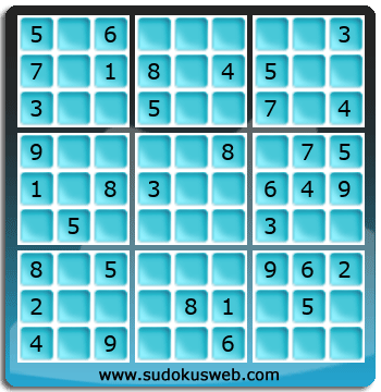 Sudoku de Nivel F&aacute;cil