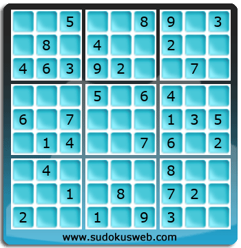 Sudoku de Nivel Fácil Sudoku de Nivel Fácil