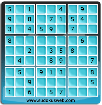 Sudoku de Nivel Fácil Sudoku de Nivel Fácil