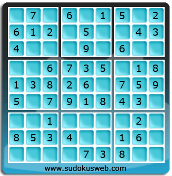 Sudoku de Nivel Muy F&aacute;cil