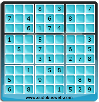 Sudoku de Nivel Fácil Sudoku de Nivel Fácil