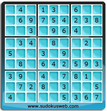 Sudoku de Nivel Muy Fácil Sudoku de Nivel Muy Fácil