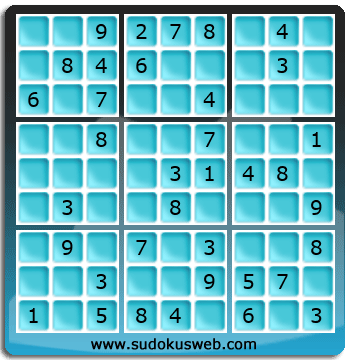 Sudoku de Nivel Fácil Sudoku de Nivel Fácil
