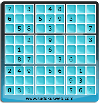Sudoku de Nivel Fácil Sudoku de Nivel Fácil