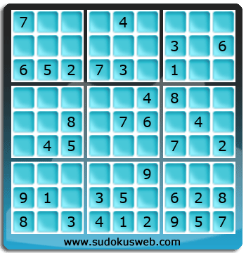 Sudoku de Nivel F&aacute;cil