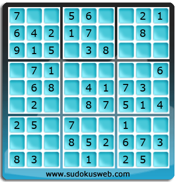 Sudoku de Nivel Muy F&aacute;cil