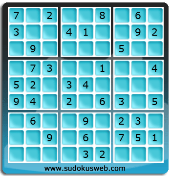 Sudoku de Nivel Fácil Sudoku de Nivel Fácil