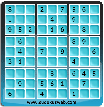 Sudoku de Nivel F&aacute;cil