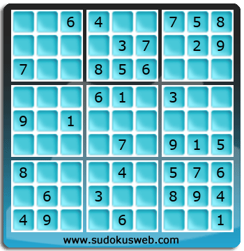 Sudoku de Nivel Fácil Sudoku de Nivel Fácil