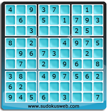 Sudoku de Nivel Muy Fácil Sudoku de Nivel Muy Fácil