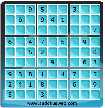 Sudoku de Nivel Fácil Sudoku de Nivel Fácil