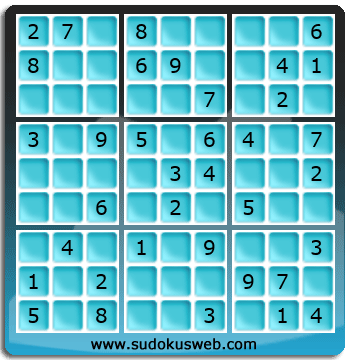 Sudoku de Nivel Fácil Sudoku de Nivel Fácil