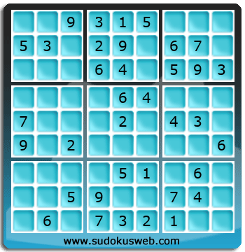 Sudoku de Nivel Fácil Sudoku de Nivel Fácil