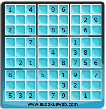 Sudoku de Nivel Fácil Sudoku de Nivel Fácil