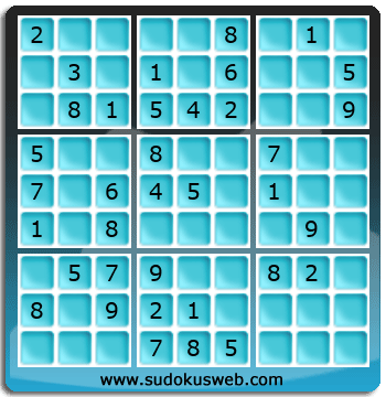 Sudoku de Nivel Fácil Sudoku de Nivel Fácil